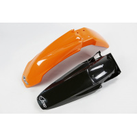 Fenders Kit OEM Color for Ktm SX 250/XC 250 (2003) - SX 125/XC 125 (2003) - SX 450 (2003) - REPLICA PLASTICS - KTFK501B-999 -...