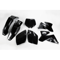 Plastic Kit black for Ktm SX 250/XC 250 (2000) - SX 125/XC 125 (2000) - SX 400 (2000) - REPLICA PLASTICS - KTKIT500-001 - Ufo...