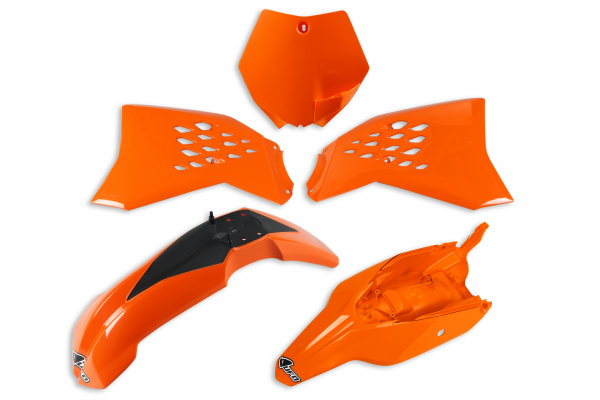 Plastic kit Ktm - orange 127 - REPLICA PLASTICS - KTKIT525-127 - UFO Plast