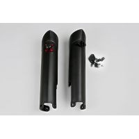 Fork Slider Protector + Quick Starter black for Ktm SX 250/XC 250 - SX 125/XC 125 - SX 144 - SX 150 - SX-F 450/XCF 450 - SX-....