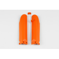 Fork slider protectors - orange 127 - Ktm - REPLICA PLASTICS - KT03091-127 - UFO Plast