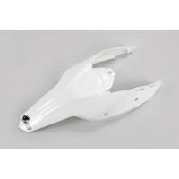 Rear Fender white for Ktm EXC 125/XC W125 - EXC 250/XC W250 - EXC-F 250/XCF W250 - EXC 300/XC W300 - EXC-F 350/XCF W350 - EX....