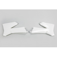 Radiator covers - white 047 - Ktm - REPLICA PLASTICS - KT03088-047 - UFO Plast