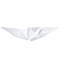 Side Panels white 20-25 for Ktm SX 250/XC 250 - SX 125/XC 125 - EXC 125/XC W125 - SX 150 - EXC 150/XC W150 / XC W150TPI - EX....