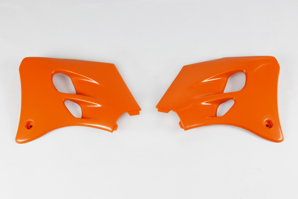 Radiator covers - orange 127 - Ktm - REPLICA PLASTICS - KT03051-127 - UFO Plast