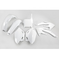 Plastic Kit white for Honda CRF 450R (2005-06) - REPLICA PLASTICS - HOKIT108-041 - Ufo Plast