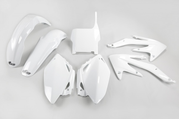 Plastic Kit white for Honda CRF 450R (2005-06) - REPLICA PLASTICS - HOKIT108-041 - Ufo Plast