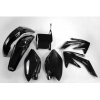 Plastic Kit black for Honda CRF 250R (2004-05) - REPLICA PLASTICS - HOKIT104-001 - Ufo Plast