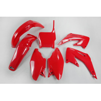 Plastic Kit red for Honda CR 125 (2005-07) - CR 250 (2005-07) - REPLICA PLASTICS - HOKIT103-070 - Ufo Plast