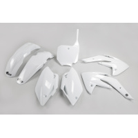 Plastic Kit white for Honda CRF 150R (2007-25) - REPLICA PLASTICS - HOKIT111-041 - Ufo Plast