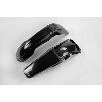 Fenders Kit black for Honda CR 125 (2004-07) - CR 250 (2004-07) - REPLICA PLASTICS - HOFK102-001 - Ufo Plast