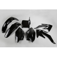 Plastic Kit black for Honda CRF 450R (2007) - REPLICA PLASTICS - HOKIT110-001 - Ufo Plast