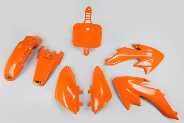 Plastic Kit orange for Honda CRF 50 (2004-25) - REPLICA PLASTICS - HO36004-127 - Ufo Plast