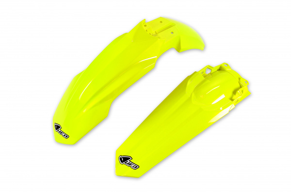 Fenders Kit neon yellow for Honda CRF 250R (2018-21) - CRF 450R (2017-20) - CRF 250RX (2019-21) - CRF 450RX (2017-20) - REPLI...