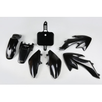 Plastic Kit black for Honda CRF 50 (2004-25) - REPLICA PLASTICS - HO36004-001 - Ufo Plast