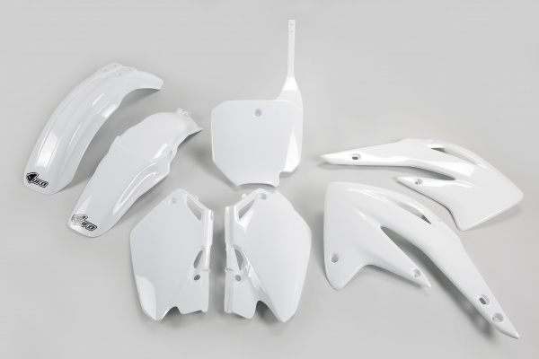 Plastic Kit white for Honda CR 85 (2003-25) - REPLICA PLASTICS - HOKIT109-041 - Ufo Plast