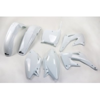 Plastic Kit white for Honda CRF 450R (2002-03) - REPLICA PLASTICS - HOKIT106-041 - Ufo Plast