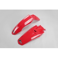 Fenders Kit red for Honda CRF 230 (2015-25) - REPLICA PLASTICS - HOFK118-070 - Ufo Plast