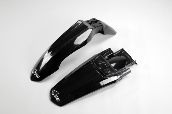 Fenders Kit black for Honda CRF 230 (2015-25) - REPLICA PLASTICS - HOFK118-001 - Ufo Plast