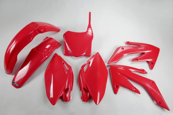 Plastic Kit red for Honda CRF 250R (2008-09) - REPLICA PLASTICS - HOKIT112-070 - Ufo Plast