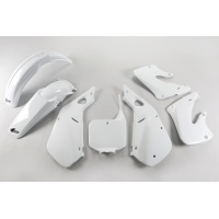 Plastic Kit white for Honda CR 125 (1998-99) - CR 250 (1997-99) - REPLICA PLASTICS - HOKIT094-041 - Ufo Plast