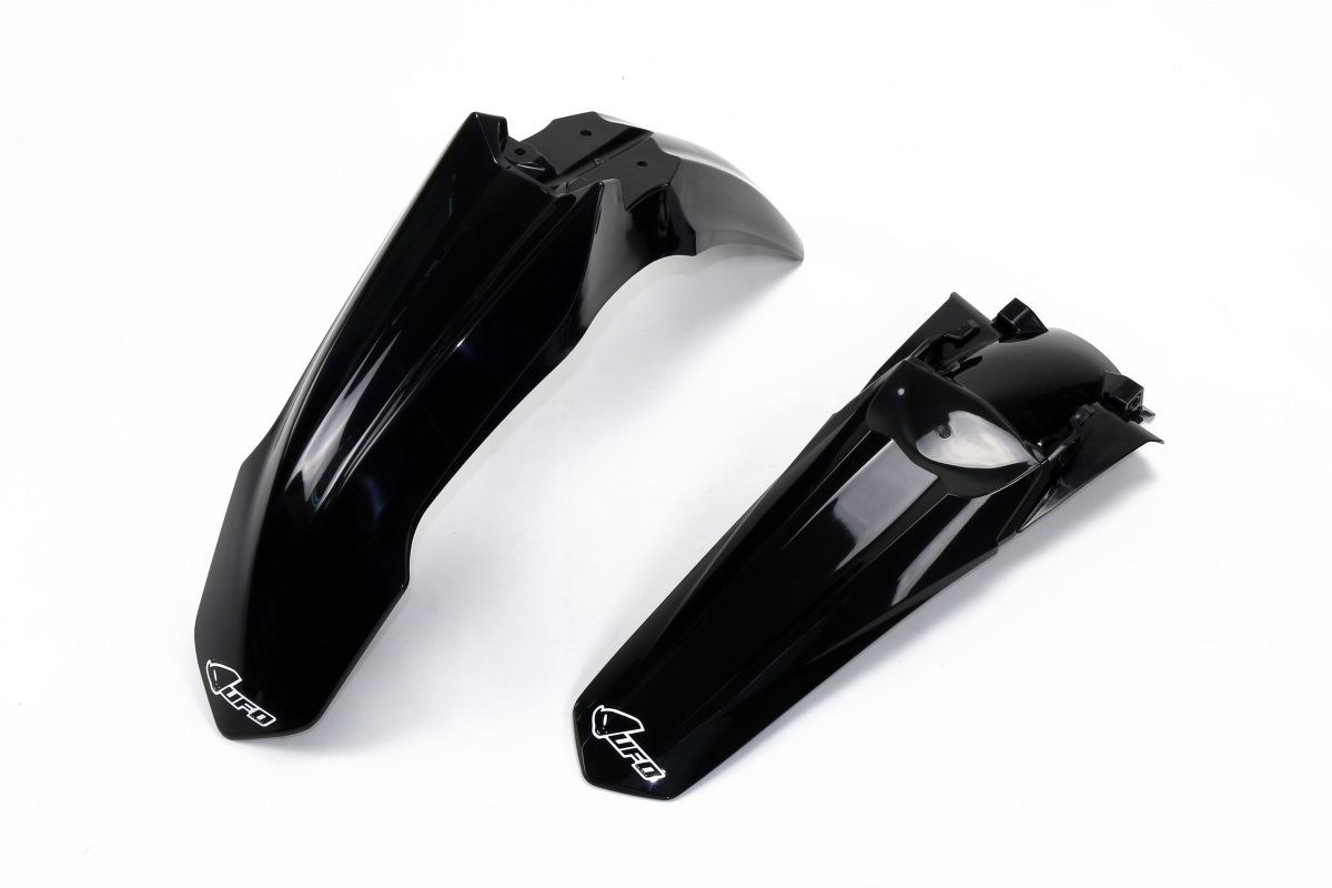 Fenders Kit black for Honda CRF 250R (2014-17) - CRF 450R (2013-16) - REPLICA PLASTICS - HOFK116-001 - Ufo Plast