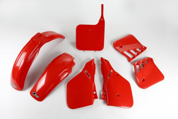 Plastic Kit red for Honda CR 250 (1987) - REPLICA PLASTICS - HOKIT093-061 - Ufo Plast