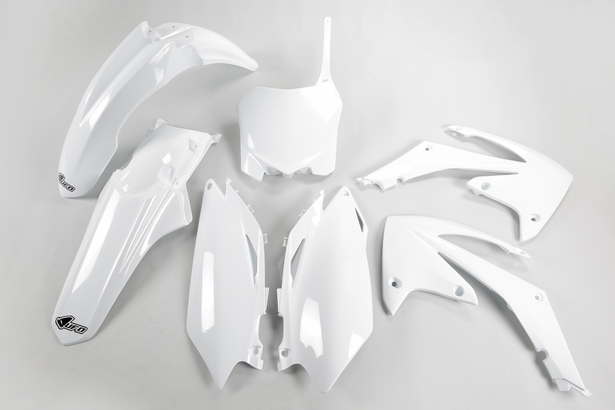 Plastic Kit white for Honda CRF 250R (2010) - CRF 450R (2009-10) - REPLICA PLASTICS - HOKIT113-041 - Ufo Plast