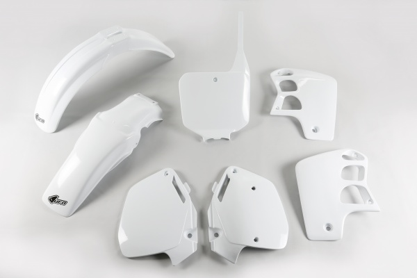 Plastic Kit white for Honda CR 500 (1995-00) - REPLICA PLASTICS - HOKIT089-041 - Ufo Plast