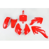 Plastic kit Honda - red 070 - REPLICA PLASTICS - HO36004-070 - UFO Plast