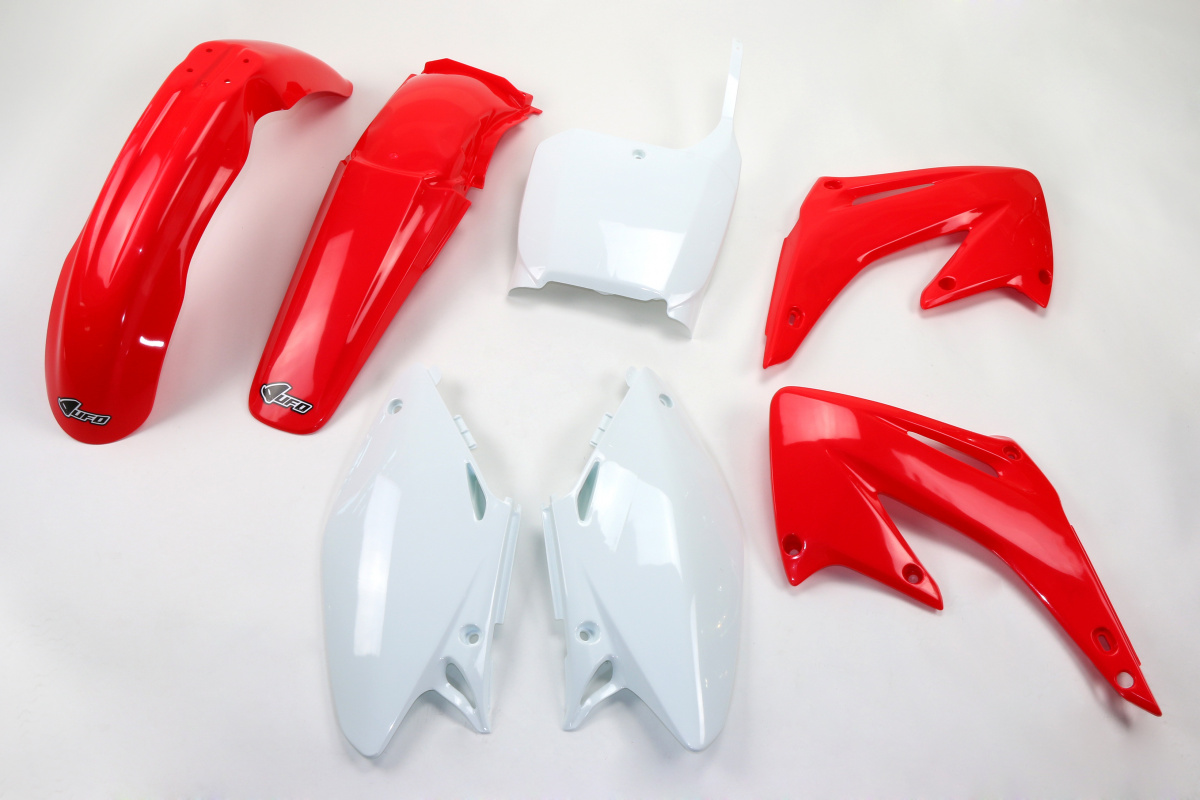 Plastic Kit OEM Color for Honda CR 125 (2002-03) - CR 250 (2002-03) - REPLICA PLASTICS - HOKIT101-999 - Ufo Plast