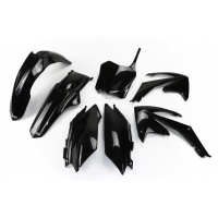 Plastic Kit black for Honda CRF 250R (2011-13) - CRF 450R (2011-12) - REPLICA PLASTICS - HOKIT114-001 - Ufo Plast