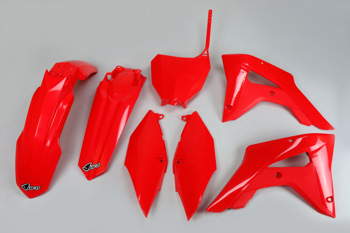 Plastic Kit red for Honda CRF 250RX (2019-21) - CRF 450RX (2017-20) - REPLICA PLASTICS - HOKIT120-070 - Ufo Plast