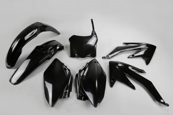 Plastic Kit black for Honda CRF 450R (2008) - REPLICA PLASTICS - HOKIT110B-001 - Ufo Plast