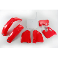 Plastic Kit OEM Color for Honda CR 125 (1993-94) - CR 250 (1992-94) - REPLICA PLASTICS - HOKIT096-999 - Ufo Plast