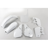 Plastic Kit white for Honda CR 500 (1989-90) - REPLICA PLASTICS - HOKIT091-041 - Ufo Plast