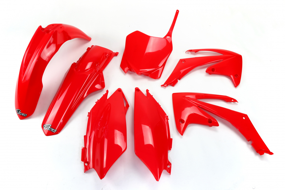 Plastic Kit red for Honda CRF 250R (2011-13) - CRF 450R (2011-12) - REPLICA PLASTICS - HOKIT114-070 - Ufo Plast