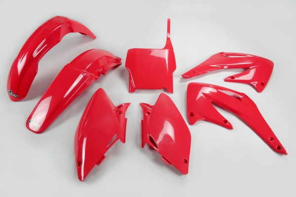 Plastic Kit red for Honda CRF 450R (2004) - REPLICA PLASTICS - HOKIT107-070 - Ufo Plast