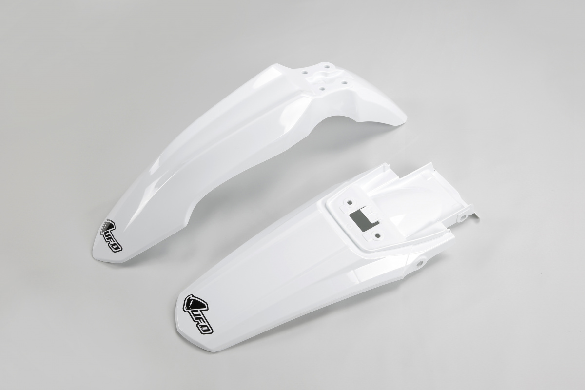 Fenders Kit white for Honda CRF 230 (2015-25) - REPLICA PLASTICS - HOFK118-041 - Ufo Plast