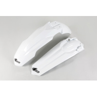 Fenders Kit white for Honda CRF 250R (2018-21) - CRF 450R (2017-20) - CRF 250RX (2019-21) - CRF 450RX (2017-20) - REPLICA PLA...