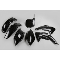 Plastic Kit black for Honda CRF 150R (2007-25) - REPLICA PLASTICS - HOKIT111-001 - Ufo Plast