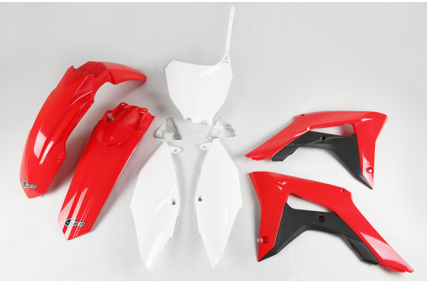 Plastic Kit OEM Color for Honda CRF 250R (2018-21) - CRF 450R (2017-20) - REPLICA PLASTICS - HOKIT119-999 - Ufo Plast