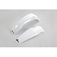 Fenders Kit white for Honda CRF 250R (2006-07) - REPLICA PLASTICS - HOFK105-041 - Ufo Plast