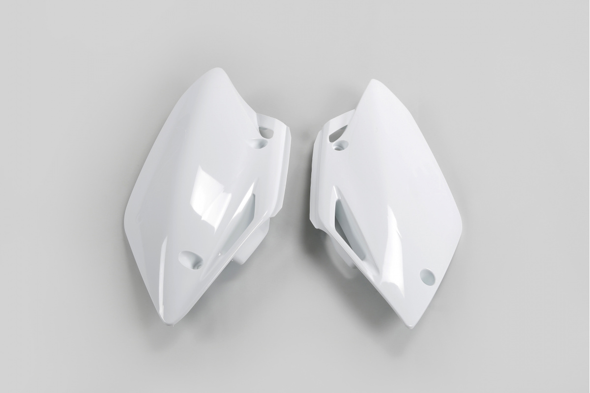 Side Panels white for Honda CRF 150R (2007-25) - REPLICA PLASTICS - HO04620-041 - Ufo Plast