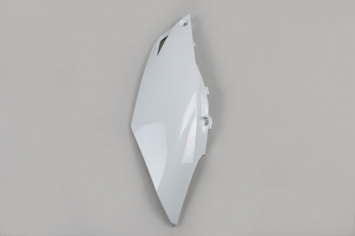 Side Panels white for Honda CRF 250R (2014-17) - CRF 450R (2013-16) - REPLICA PLASTICS - HO04670-041 - Ufo Plast