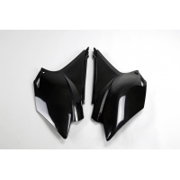 Side panels - black - Honda - REPLICA PLASTICS - HO04676-001 - UFO Plast