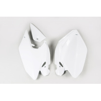 Side Panels white for Honda CRF 250X (2004-17) - REPLICA PLASTICS - HO03647-041 - Ufo Plast