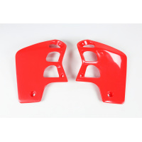 Radiator covers - red 070 - Honda - REPLICA PLASTICS - HO02620-070 - UFO Plast