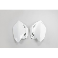 Side Panels white for Honda CRF 450R (2007-08) - REPLICA PLASTICS - HO04616-041 - Ufo Plast