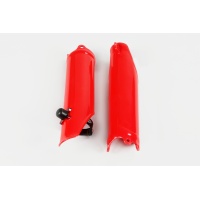 Fork Slider Protector + Quick Starter red for Honda CRF 450R (2013-16) - REPLICA PLASTICS - HO04671-070 - Ufo Plast